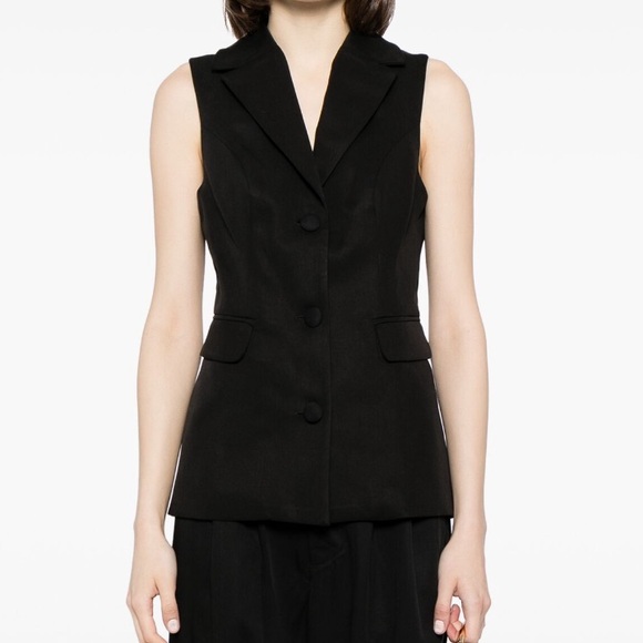 Reformation Billie Vest Black Small - Picture 6 of 9
